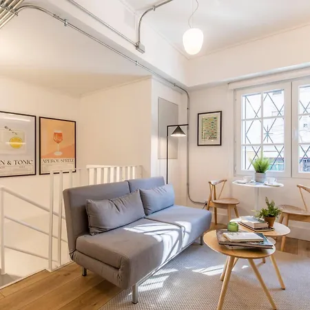 Hom I Loft 2D2B Con Terraza En El Corazon De Santiago Mj110 Apartment